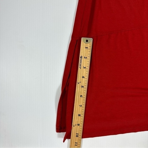 Eileen Fisher Top Sz 2X Asymmetrical Jersey Asymmetric - Picture 10 of 13